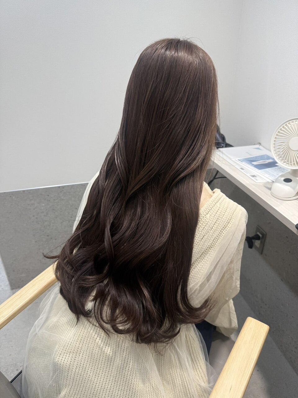 【高透明感コース◎】カット+透明感フルカラー+クイックトリートメント