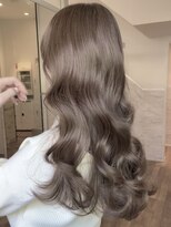 ディモアンド 表参道(Dimo&)&nbsp;x透明感カラー/イメチェン/ホワイトブロンド/外ハネボブ/美髪