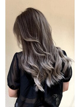 ブルー 博多(Blue) バレイヤージュ/デザインカラー/髪質改善