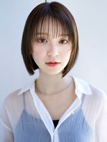 エインアンリー 明治神宮前(AIN.ANLY.) ☆黒髪クラゲヘアーオリーブグレー小顔ココアベージュ韓国ヘア