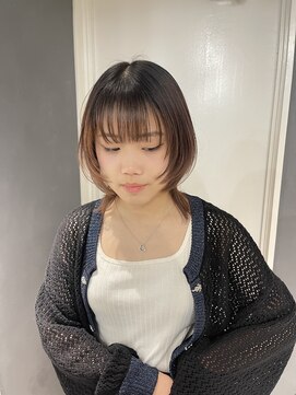 ソワンドゥブレスシエン 堀江店(soin de brace CIEN) Wolf cut