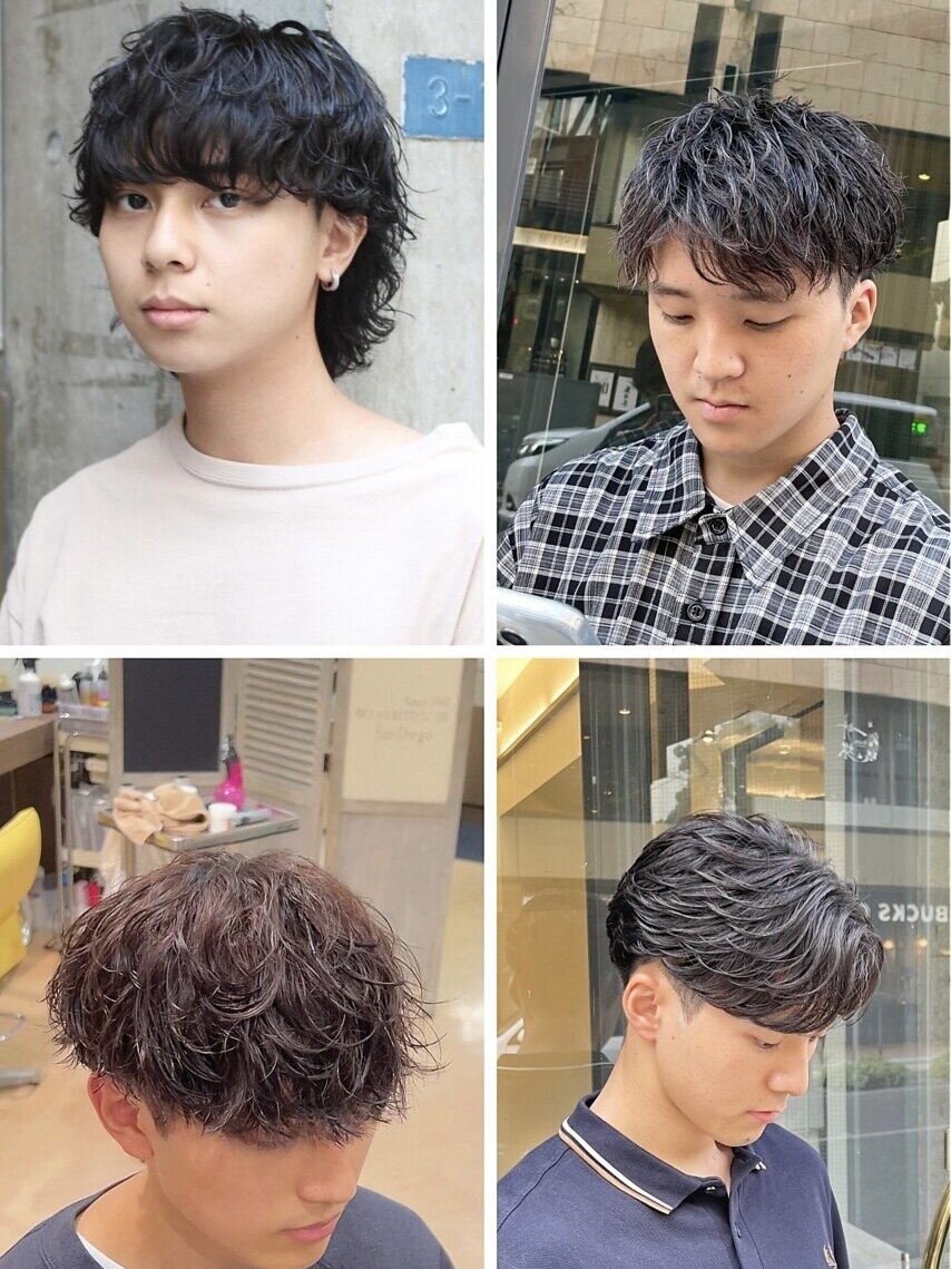 ☆岩舘・亀ヶ澤・菊池限定☆カット＋パーマ＋トリートメント\12500