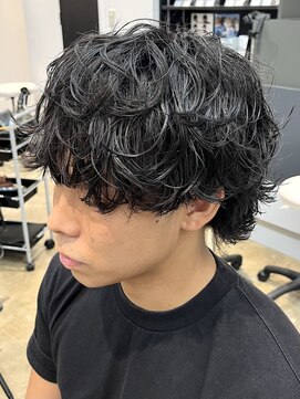 men's/MEN'S/メンズカット/メンズパーマ/郡山/シャドウパーマ