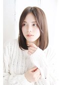 【月1メンテ】白髪染めリタッチでも透明感カラー