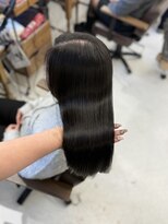 ハピネス 梅田茶屋町店(HAPPINESS)&nbsp;レイヤーカット/ブリーチなし/髪質改善トリートメント/艶髪/絹髪