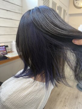 フレリス(FreRis) チラッと見えるインナーカラー【守谷 美容室 ブリーチ】