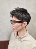 アップバングショート