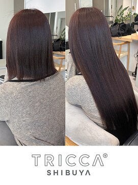 トリッカ シブヤ(TRICCA SHIBUYA) 羽エクステ/ロングヘア/レイヤーカット/韓国/渋谷