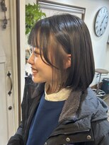 ル コワン ククー(Le coin coucou)&nbsp;さりげなく雰囲気を変えたい方におすすめなのがインナーカラー