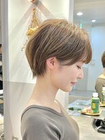 GRAFF 鎌倉 ショート ボブ  【グラフカマクラ】【3月下旬NEW OPEN（予定）】&nbsp;アッシュミルクティー/ハイトーンカラー/ハンサムショート