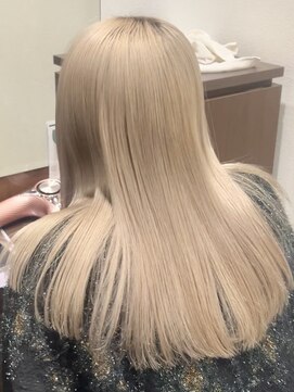 ユニオン 春日井(UNION) ブリーチ2回/ミルクティーベージュ