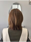 春カラー　アッシュベージュ