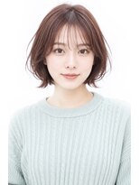 ソレイユ(Soleil) 暖色カラーが可愛いボブ