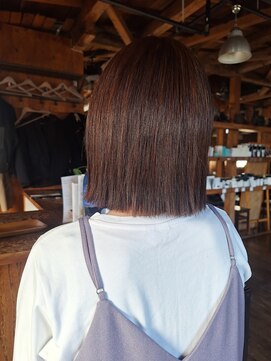 ソール ヘアーメイク(So ALL Hair Make) 切りっぱなしボブ
