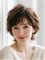 ビフィーノ リルネ(Bifino Rilune)&nbsp;40代　ふんわり丸みショート