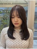 夏カラー◎ダークラベンダーグレージュ♪