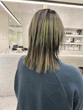 アース 札幌駅前店(HAIR&MAKE EARTH) デザインカラーで周りと差がつくお洒落ヘアに◎