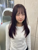 ネモネ バイ ミリー 梅田茶屋町(nemone by milly)&nbsp;ボルドーカラー×韓国レイヤー