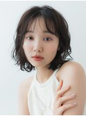 【Un ami】お洒落ボブレイヤーパーマ 大楽