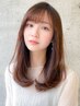 【平日限定☆】髪質改善◎驚きの手触り♪カット+縮毛矯正 ¥14,080⇒¥7,800