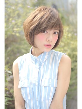 テラス 銀座(terrace) 【terace 銀座】王道ショートボブ♪大人斜めバング♪