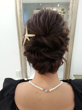 ヘアアンドメイクジップ恵比寿 (Hair＆Make ZIP) ゆるふわアップスタイル　ヘアセット