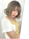 《eTONe》ふわふわハイトーンボブ