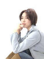 リジョイスヘア エン(REJOICE hair EN)&nbsp;センターパート-ハンサムショート