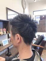 ヘア プロデュース アイモ(Hair Produce Aimo)&nbsp;ワイルドアップバングのツーブロックショート☆