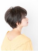 黒髪/ボブルフ/ネビージュ/小顔/ワンレン/銀座