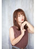 【shellbear 銀座】大人カジュアル外ハネミディアム