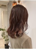 艶髪!バイオレットブラウンカラー
