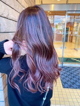 サーカス(Sircus) ☆ピンクパープルのバレイヤージュ☆