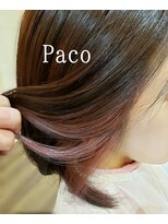 ヘアーズファクトリー パコ(Hair's factory Paco) イヤリングカラー☆シルキーピンク