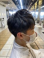 クオリス 上板橋店(QUALIS) ツーブロ刈り上げ束感マッシュ【レイヤーマッシュ】