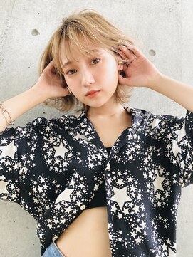 スリーエヌ(NNN) ハイベージュボブ