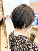 スタイリング簡単ショートスタイル