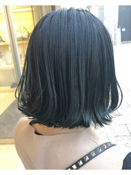 コワファーストナガサキシャンプーボーイ(COIFF1RST NAGASAKI SHAMPOO BOY) 大人ショートボブ×ナチュラルボブ×ミニボブ  20代30代40代