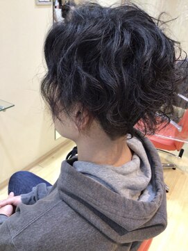 エイチエアー アルファ H'air alfa つつじヶ丘北口店 マンバンも出来るメンズパーマ