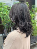 アヤラ オーガニックアンドスパ 東船橋店(AYALA)&nbsp;【江添茉友】ミディアムレイヤー×カーキアッシュ