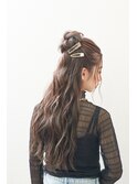 ニュアンスハーフアップ