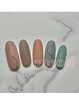 ミオリィ(meoli) マットコート＋ミラーアート