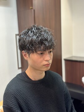 ケースタイル ヘアスタジオ 神保町店(K STYLE HAIR STUDIO) 波巻き/束感ショート/ツーブロックマッシュ/マッシュパーマ