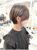 ミルクティーベージュダブルカラーインナーカラーケアブリーチ
