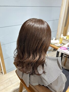 プラグ バイ ネオリーブ(plug by neolive) グレーベージュ×髪質改善 [髪質改善/縮毛矯正]韓国A