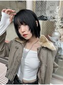 ウルフカット/レイヤーカット/ボブウルフ/鹿児島中央駅