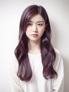 ルエラ(Luela) 上品☆ゆる巻きラベンダーブラウン