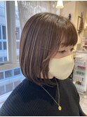 マカロンベージュ/ボブ