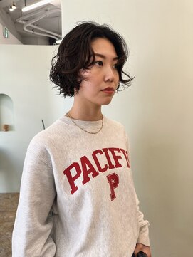 ユー セント(yew scent) short bob perm