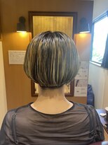 チアー ヘアリラクゼーション(cheer HAIRRELAXATION)&nbsp;襟足刈り上げショートボブ